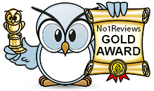 No1Reviews.com's Gold Award